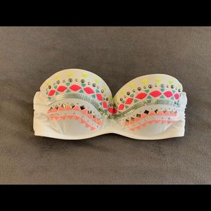 bandeau swim top